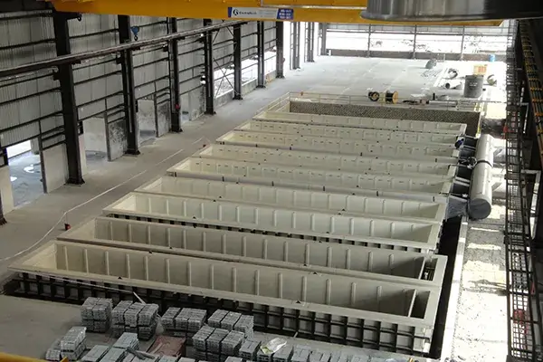 hot dip galvanizing plant